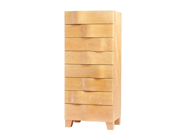 IDEE WAVE TALL CHEST Maple / イデー ウェーブ トール チェスト