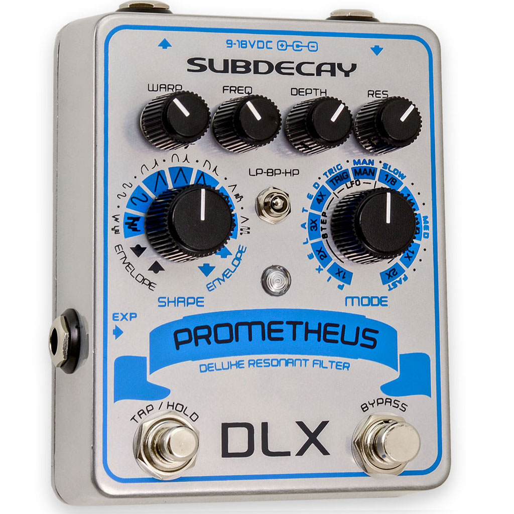 Prometheus DLX - Resonant Filter Chrome - Guitar Effects - Subdecay