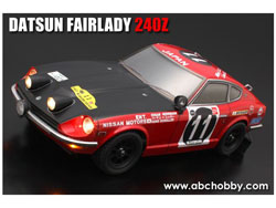1/10電動Mシャーシ用 ダットサン フェアレディZ ラリー(WB210mm