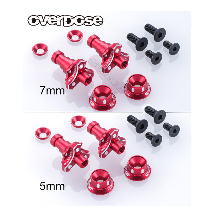 PREORDER: Aluminum One Piece Axle Shaft Type-2 (For OD/RWD) 7mm
