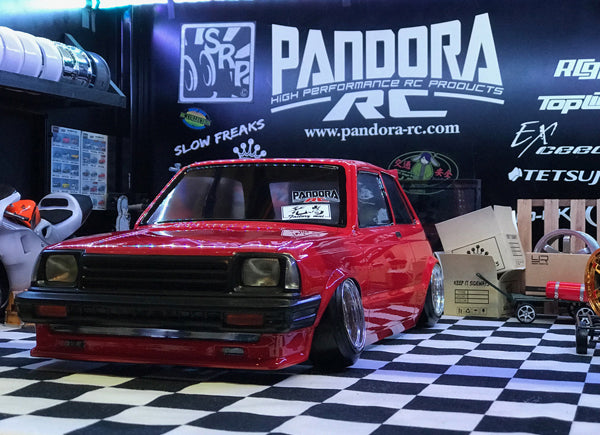 Toyota Starlet KP61 Late Model 1-10 Body Set [Pandora] PAB-3182