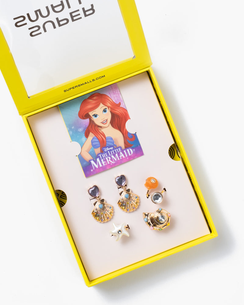 Disney The Little Mermaid Ariel Charm Accessories Set – Super Smalls