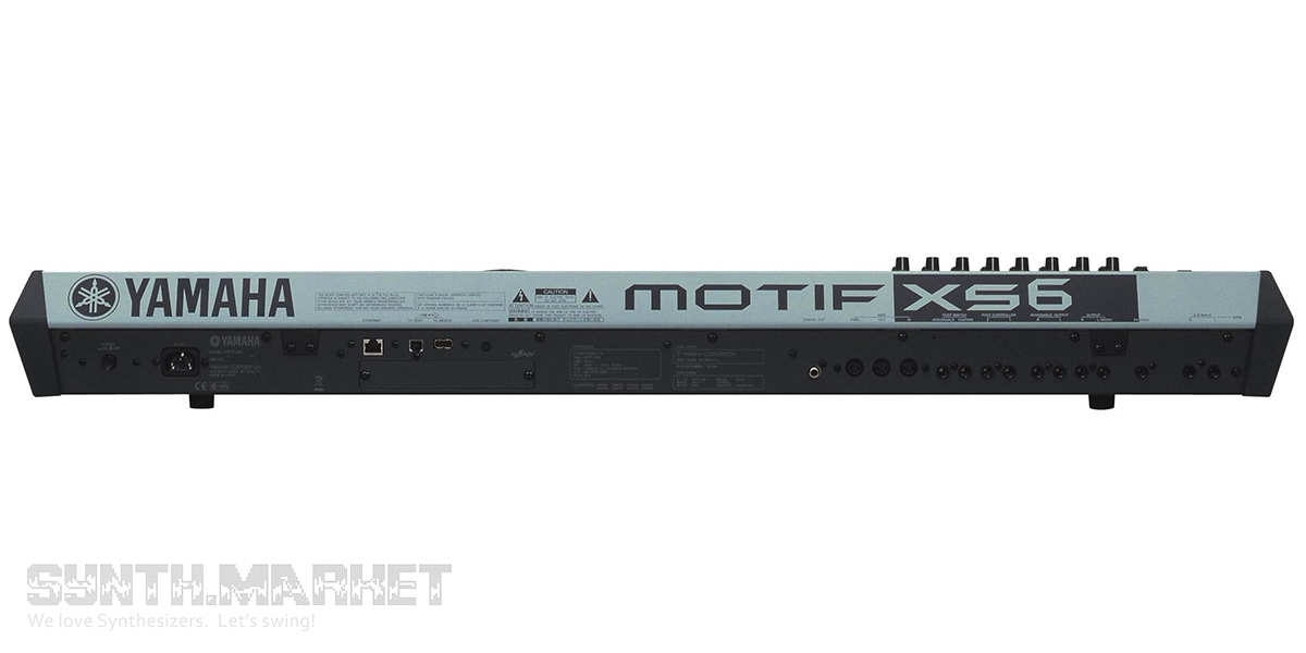 Yamaha MOTIF XS6: Performance Synthesizer